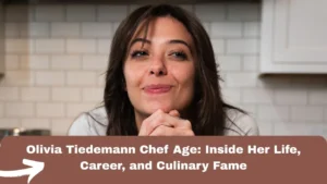 Olivia Tiedemann Chef Age